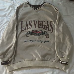 Brown and tan SHEIN sweater. Just not my style anymore. Worn 1 or 2 times.